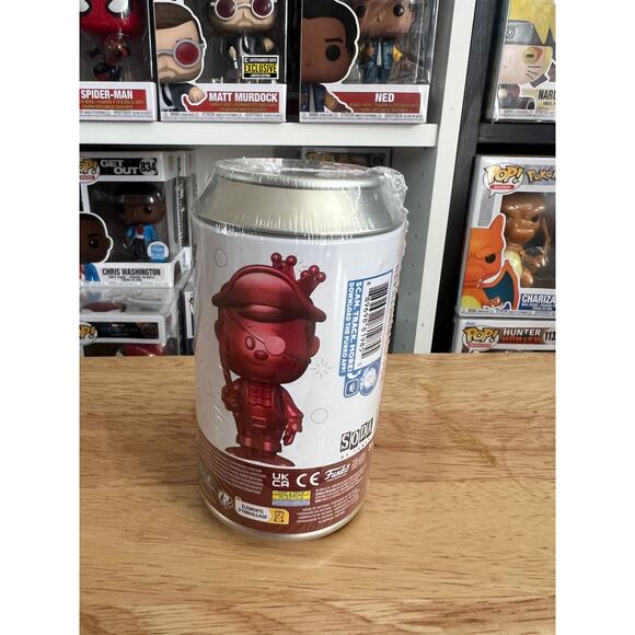 ONLY 500 PIECES METALLIC RED LIMITED EDITION Pirate Freddy Funko Soda Funtastic - Picture 2 of 2